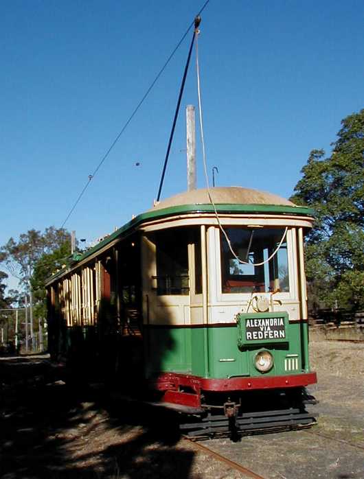 Sydney Meadowbank tram 1111